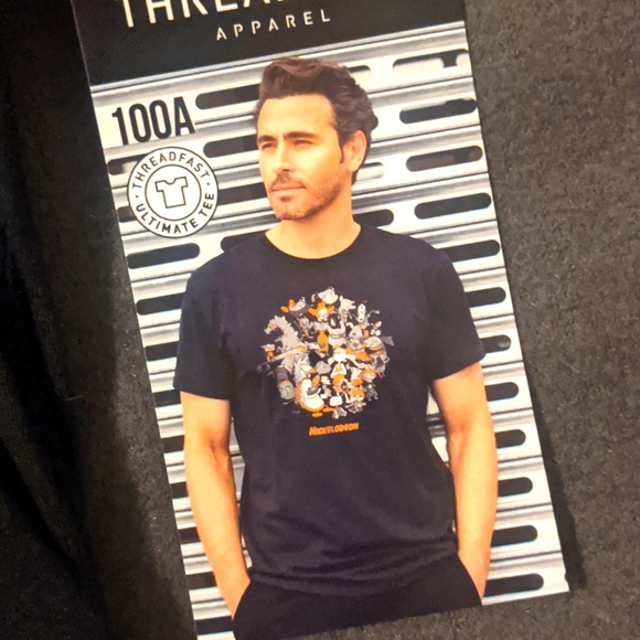 NICKELODEON CARTOON GRAPHICS TEE THREADFAST APPAREL MEN'S - Picture 5 of 5